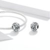 Charm ajouré de flocons de neige en argent 925