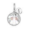 Charm pendentif Arbre de vie et famille en argent 925