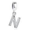 Charm pendentif avec lettre de l'alphabet N