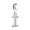 Charm pendentif avec lettre de l'alphabet I