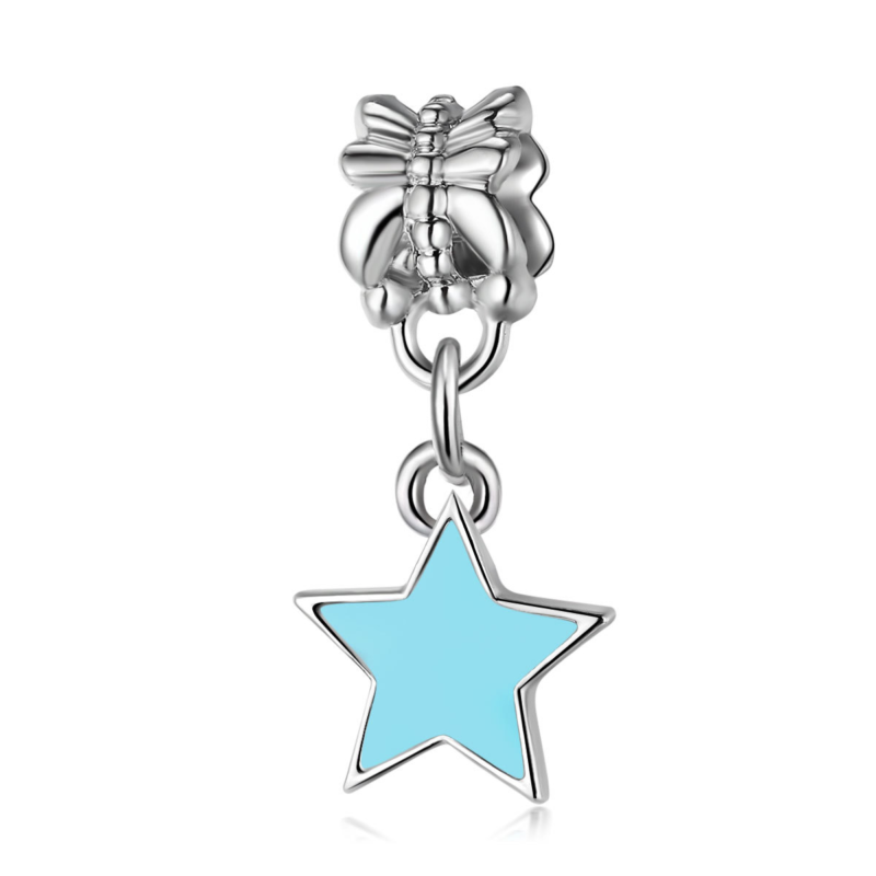 Etoile bleue turquoise